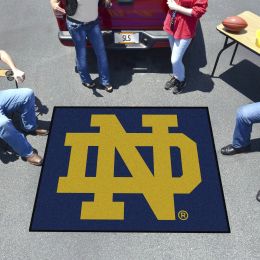 University of Notre Dame ND Logo Tailgater Mat - 60" x 72"