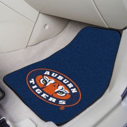 Auburn University  2pc Printed Carpet Car Mat Set