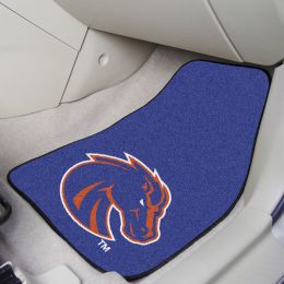 Boise State University  2pc Printed Carpet Car Mat Set