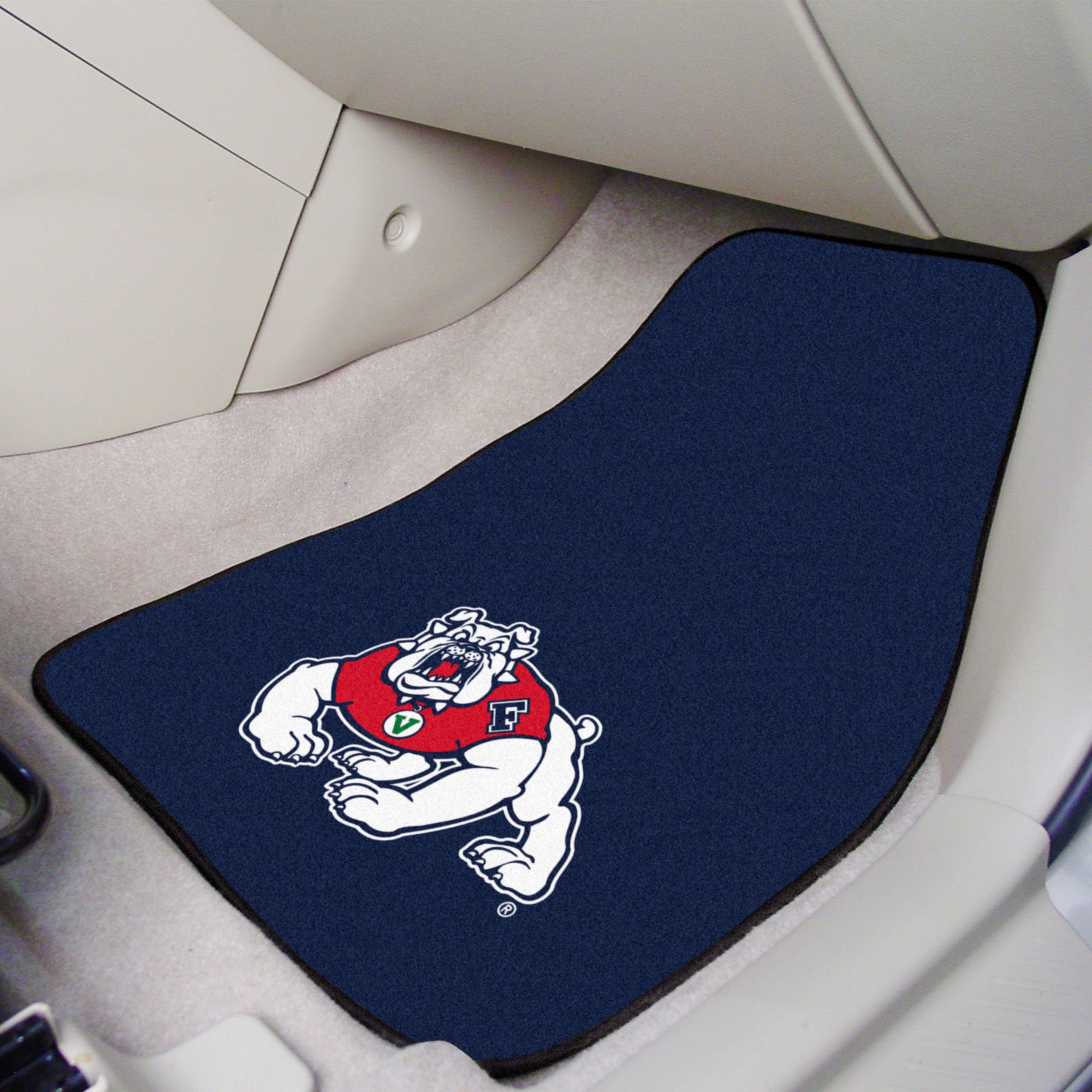 Fresno Embroidered Car Mat Set Carpet