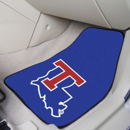 La. Tech 2pc Vinyl Car Floor Mats - 18 x 27