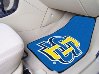 South Dakota State Univ  2pc Printed Carpet Car Mat Set