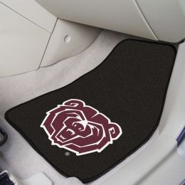 MSU Bears 2pc Carpet Floor Mat Set - Logo