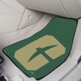 UNCC 2pc Carpet Floor Mat Set - Logo