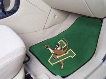 University of Vermont Vinyl Backed 2pc Printed Carpet Car Mat Set