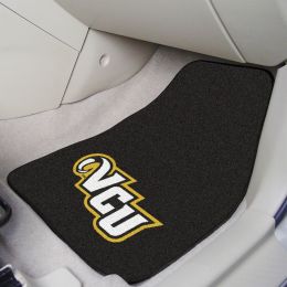 Virginia Commonwealth University 2pc Printed Carpet Car Mat Set