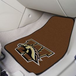 WMU Broncos 2pc Carpet Floor Mat Set - Nylon & Vinyl