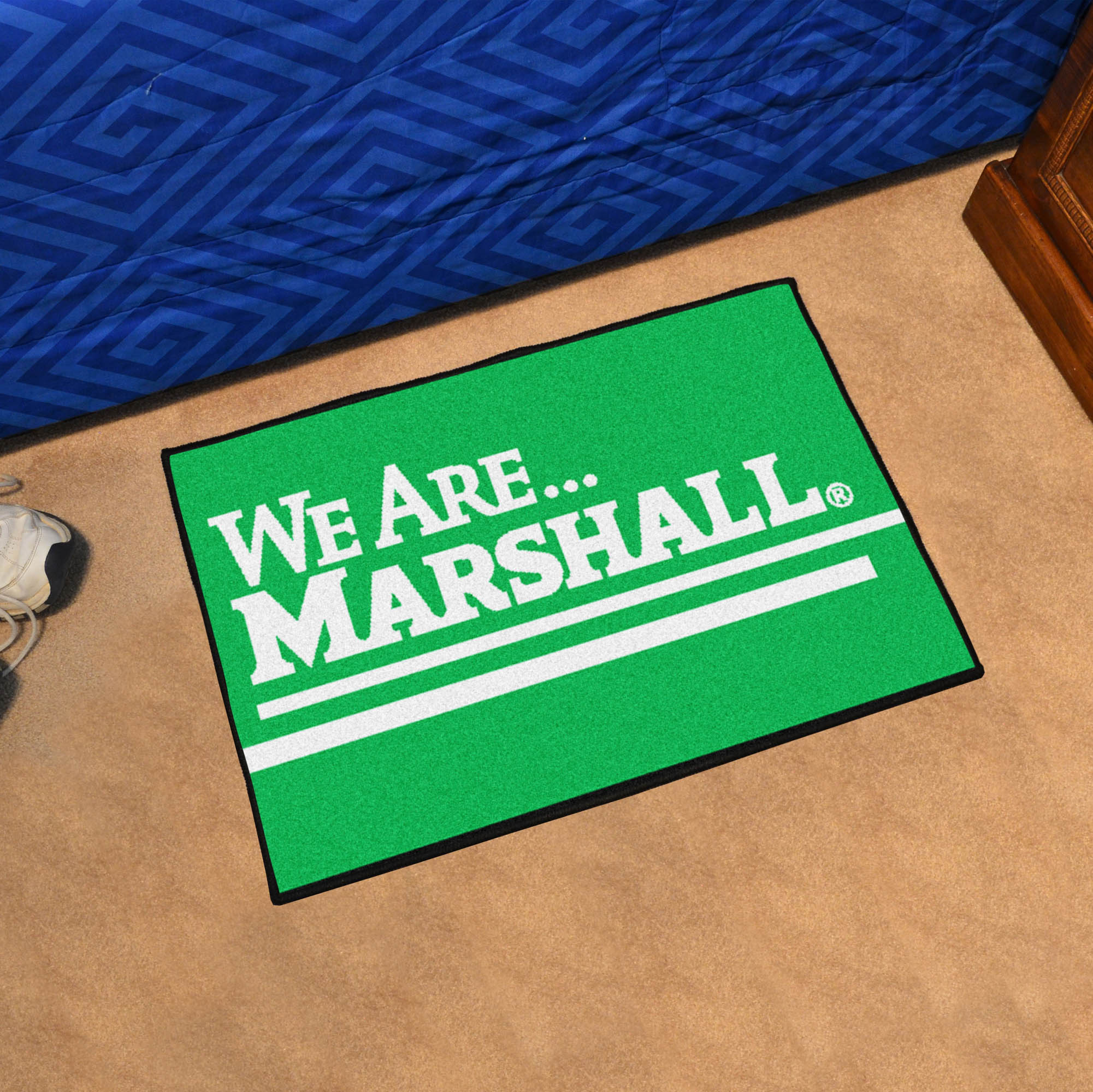 Marshall Thundering Herd Slogan Starter Doormat - 19"? x 30"?