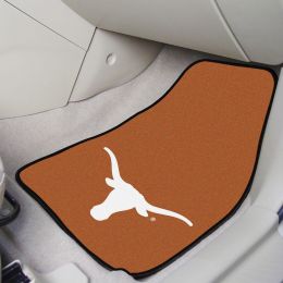 UT Longhorns 2pc Carpet Floor Mat Set - Mascot