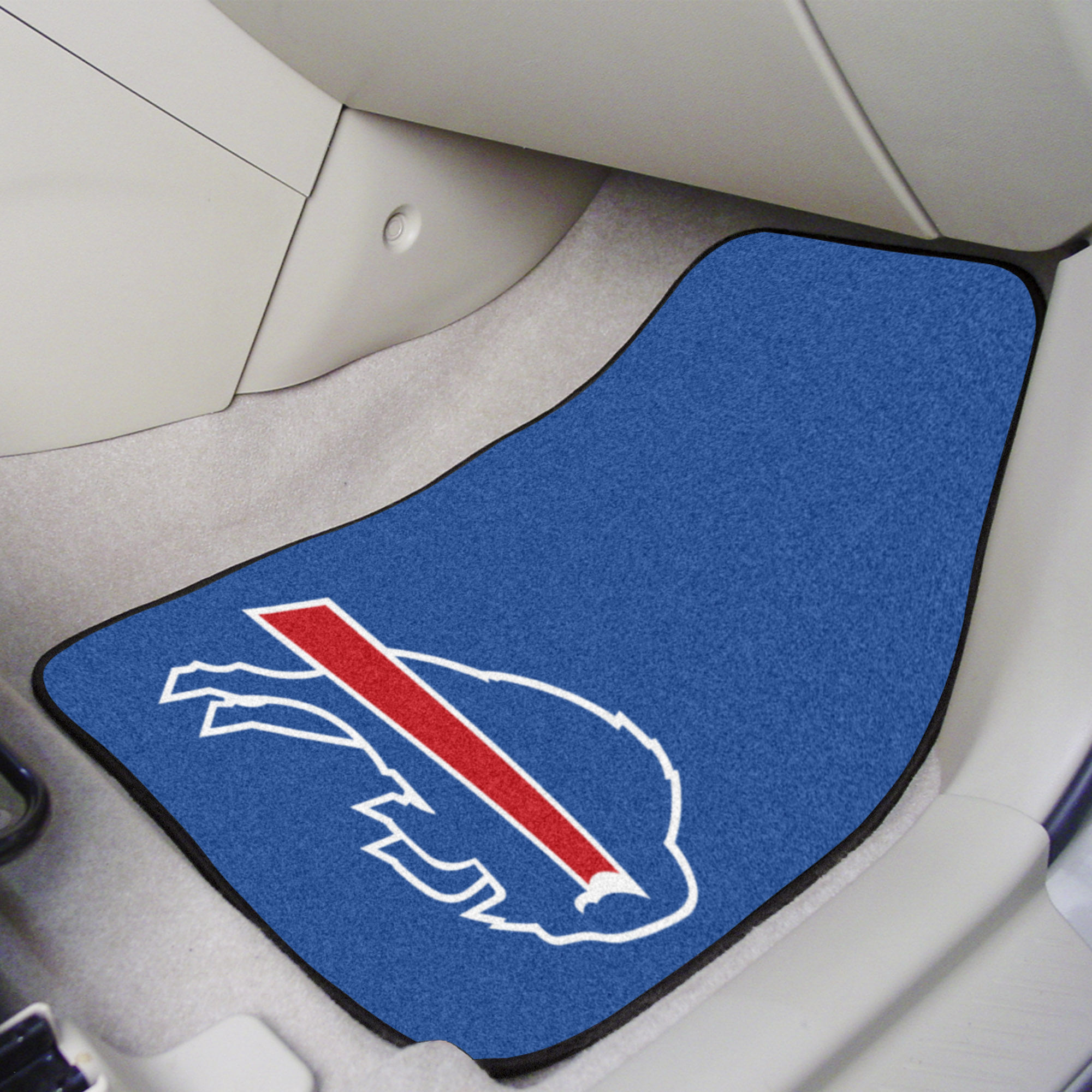 Buffalo Bills 2pc Carpet Floor Mat Set - Logo