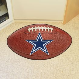 Dallas Cowboys Ball Shaped Area Rugs