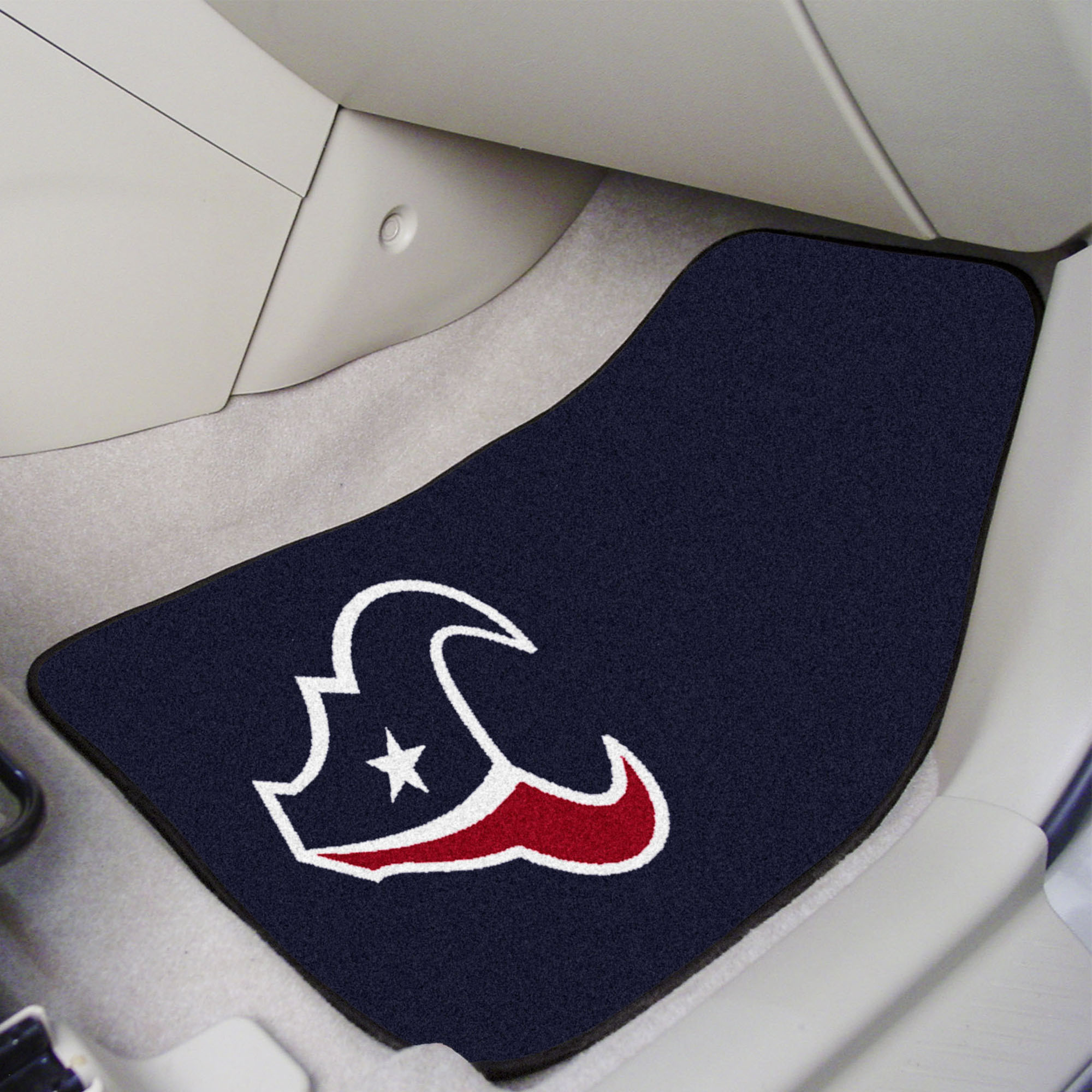 Houston Texans 2pc Carpet Floor Mat Set - Logo