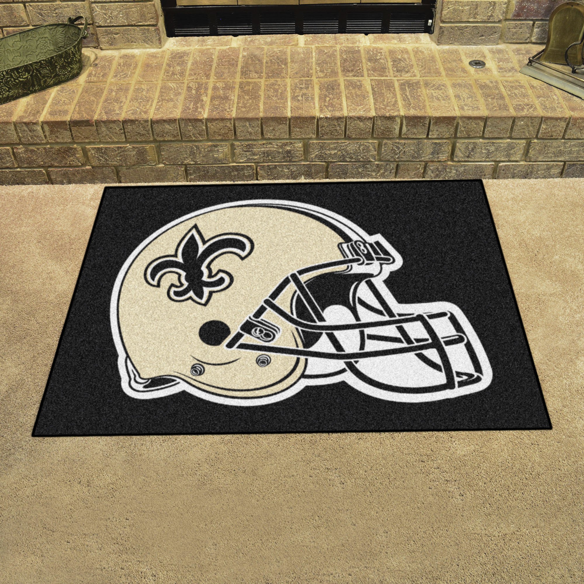 New Orleans Saints All Star Mat â€“ 34 x 44.5