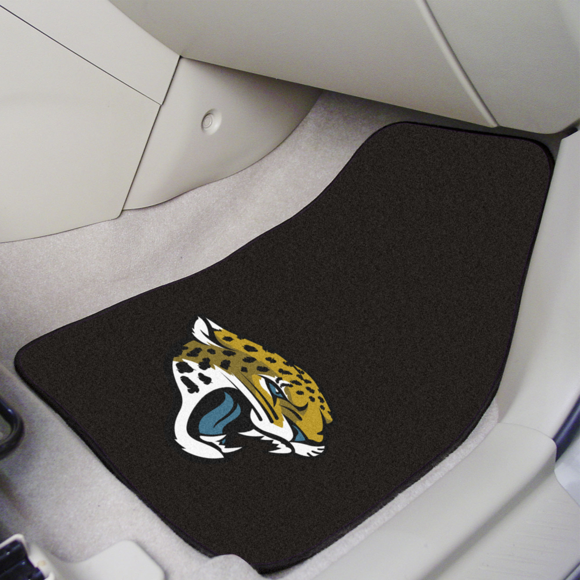 Jacksonville Jaguars 2pc Carpet Floor Mat Set - Logo
