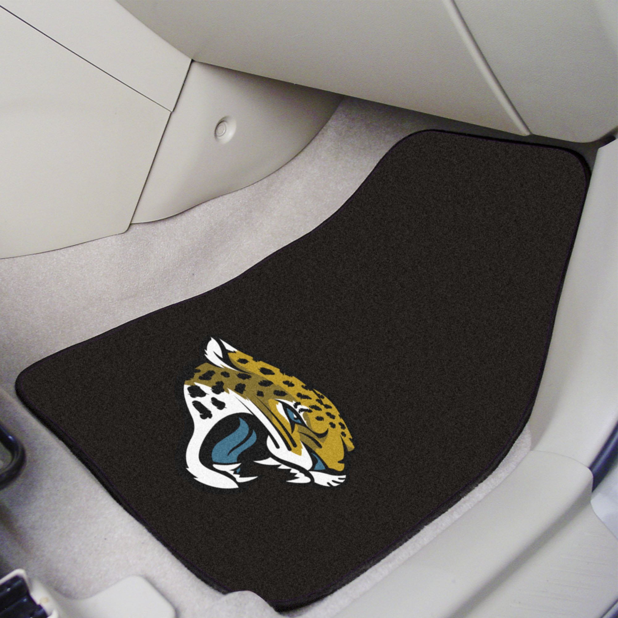 Jacksonville Jaguars 2pc Carpet Floor Mat Set Logo