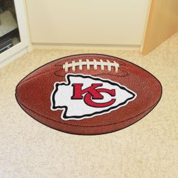 Kansas City Chiefs Ball Shaped Area Rugs