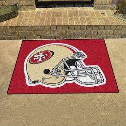 San Francisco 49ers All Star Mat â€“ 34 x 44.5