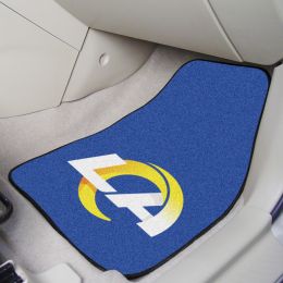 Los Angeles Rams 2pc Carpet Floor Mat Set - Logo