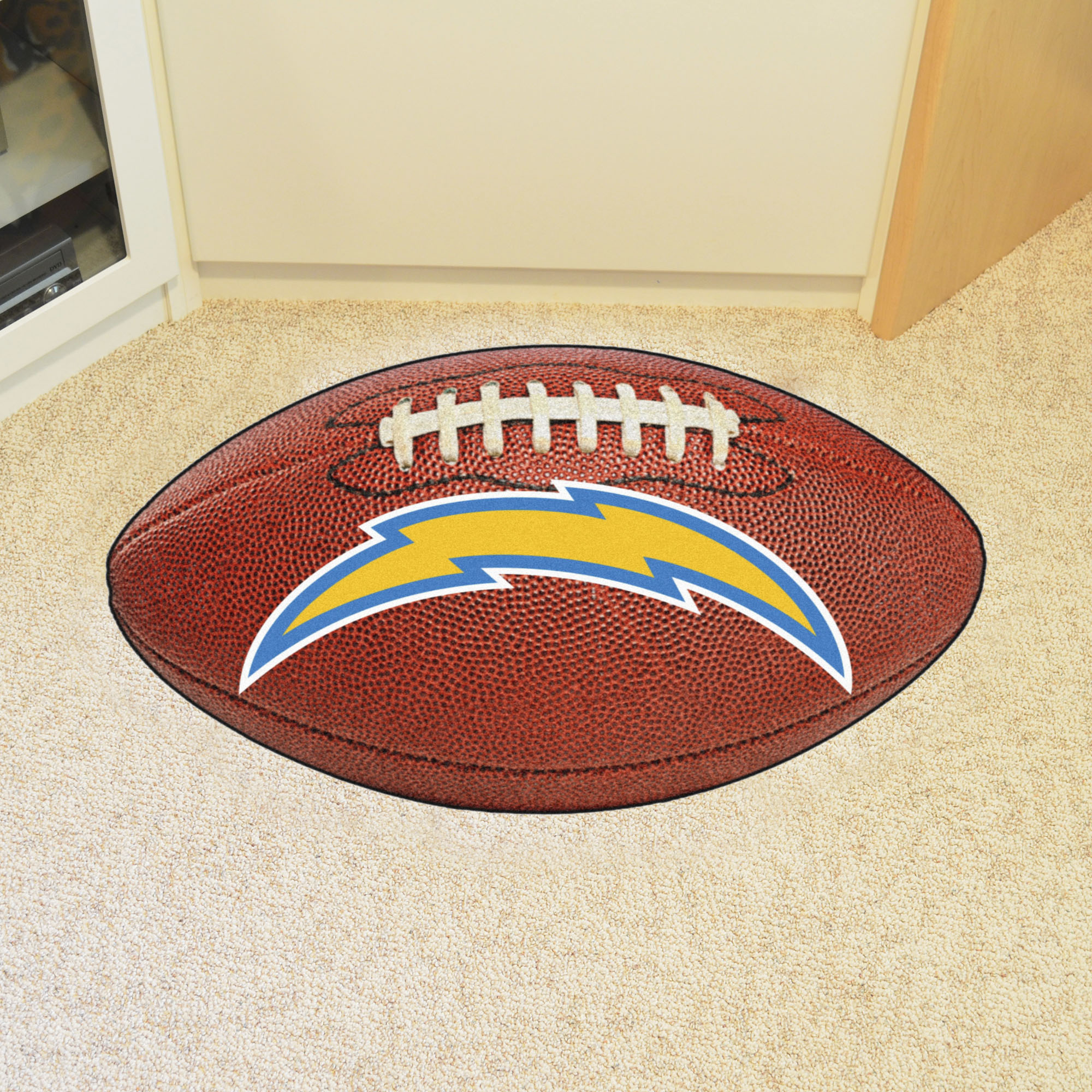 Los Angeles Chargers Ball Shaped Area Rugs