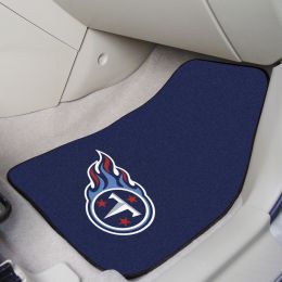 Tennessee Titans 2pc Carpet Floor Mat Set - Logo