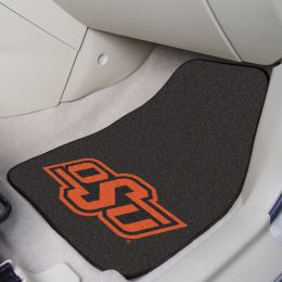 OSU 2pc Carpet Floor Mat Set - Logo