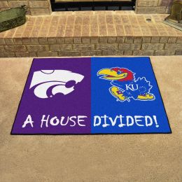 Kansas-Kansas State House Divided Area Rug - 34" x 44"