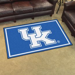 University of Kentucky UK Logo Area Rug - 4' x 6' Nylon