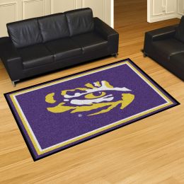 Louisiana State University Area Rug â€“ Nylon 5â€™ x 8â€™