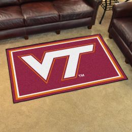 Virginia Tech Hokies Area Rug - 4' x 6' Nylon