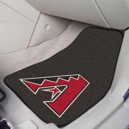 Arizona Diamondbacks 2pc Carpet Car Mat Set â€“ 17 x 27