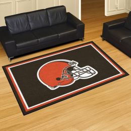 Cleveland Browns Area Rug â€“ Nylon 5â€™ x 8â€™