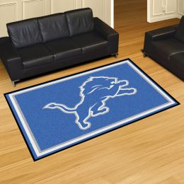 Detroit Lions Area Rug â€“ Nylon 5â€™ x 8â€™