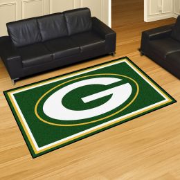 Green Bay Packers Area Rug â€“ Nylon 5â€™ x 8â€™