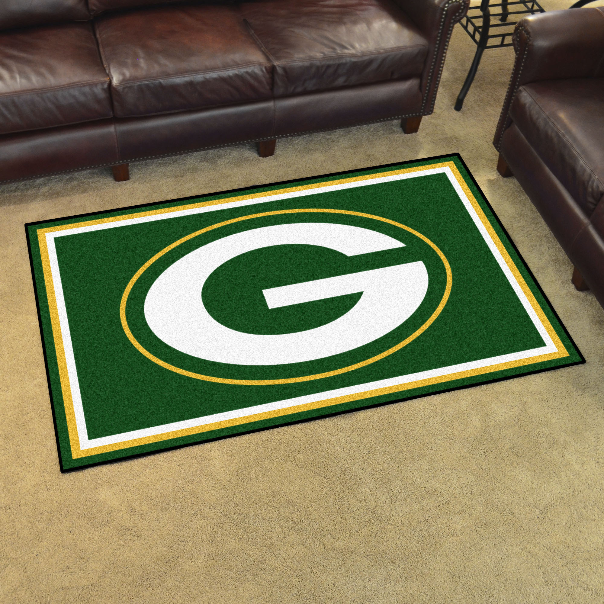 green bay packers area rug