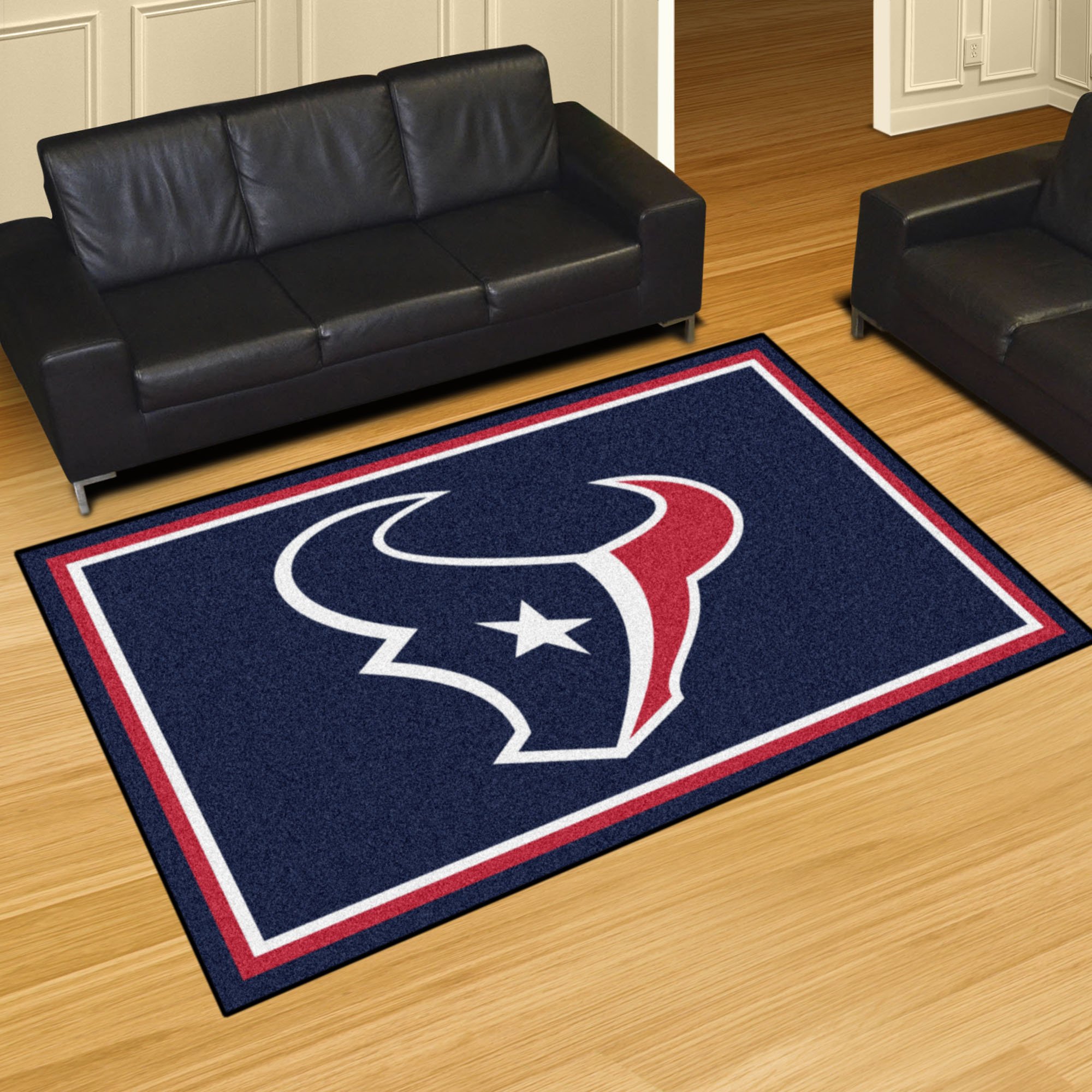 Houston Texans Area Rug â€“ Nylon 5â€™ x 8â€™