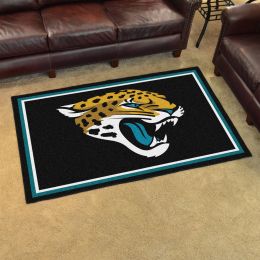 Jacksonville Jaguars Area Rug - Nylon 4â€™ x 6â€™