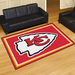 Kansas City Chiefs Area Rug â€“ Nylon 5â€™ x 8â€™