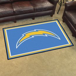 San Diego Chargers Area Rug - 4 x 6 Nylon