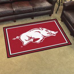 University of Arkansas Area rug - 4â€™ x 6â€™ Nylon