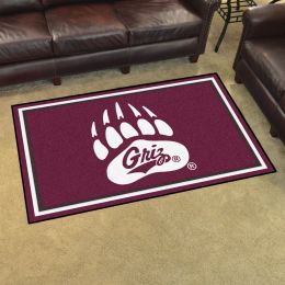 University of Montana Area rug - 4â€™ x 6â€™ Nylon