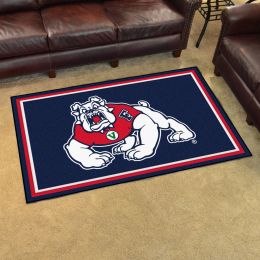 Fresno Bulldogs Area Rug - 4' x 6' Nylon