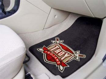 Troy University  2pc Printed Carpet Car Mat Set