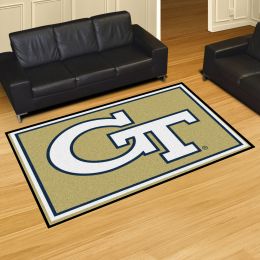 Georgia Tech Yellow Jackets Area Rug - Nylon 5' x 8'