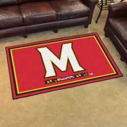 University of Maryland 4' x 6'  Area Rug