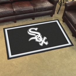 Chicago White Sox Area Rug - 4 x 6 Nylon