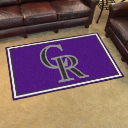 Colorado Rockies Area Rug - 4 x 6 Nylon