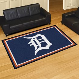 Detroit Tigers Area Rug â€“ Nylon 5 x 8