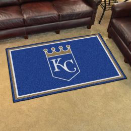 Kansas City Royals Area Rug - 4 x 6 Nylon