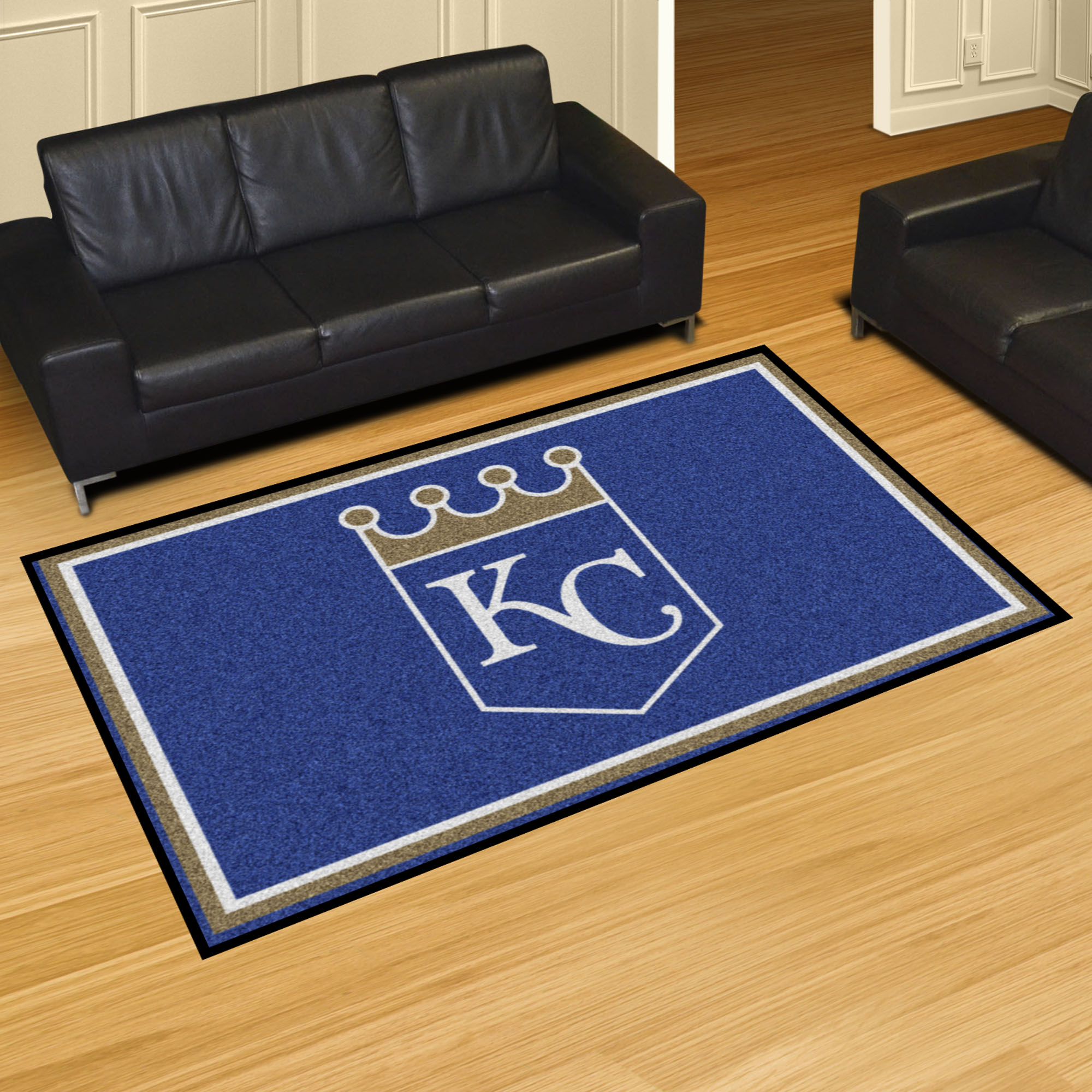Kansas City Royals Area Rug â€“ Nylon 5 x 8
