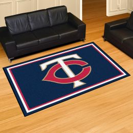 Minnesota Twins Area Rug â€“ Nylon 5 x 8